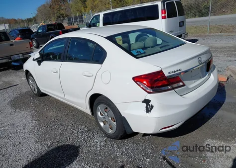 2013 Honda Civic Lx from USA, damaged, VIN 2HGFB2F52DH571785